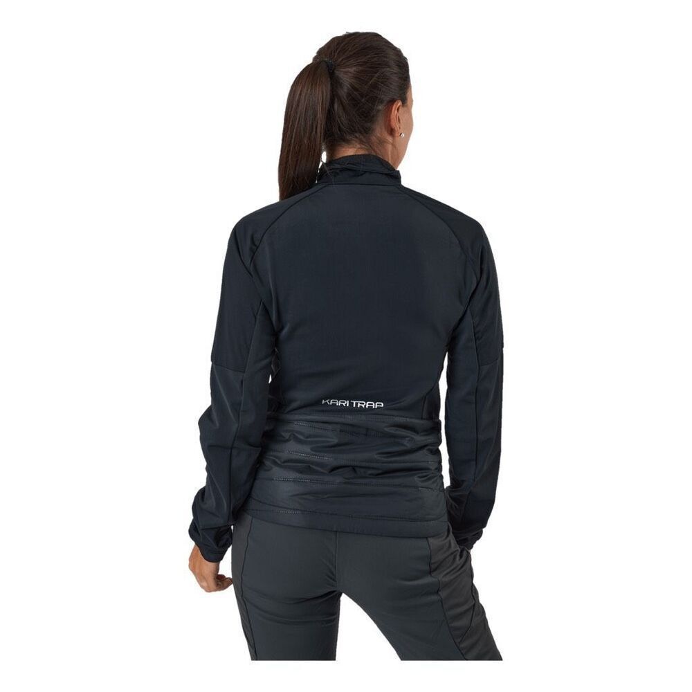 Kari Traa Jacket Rayna Outdoor Training Full Zip Black XL - Picture 3 of 12